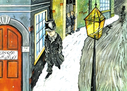 What Scrooge teaches about greed & charity.