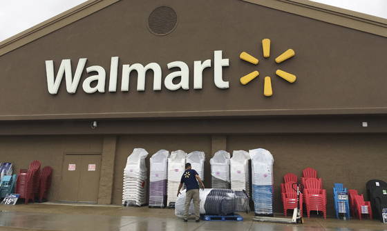 Lower taxes mean higher wages at Walmart.
